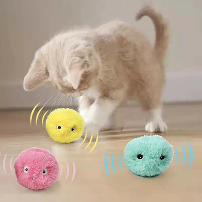 Balle interactive intelligente pour chats