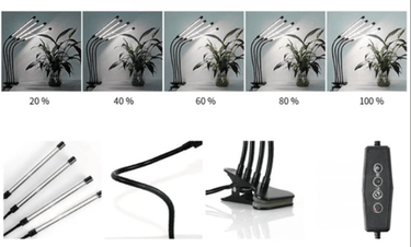 Lampe de Croissance pour Plantes d'Intérieur - Default Title - Plumzi