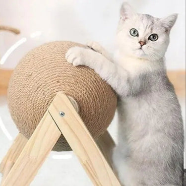 Boule Griffoir Pour Chat - Forme en V / S - Plumzi