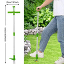 Extracteur de racines d'herbe de jardin portable à long manche en Alluminium - Default Title - Plumzi