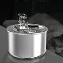 Fontaine à eau pour chat et chien avec capteur de mouvement - Avec capteur + 1 filtre - Plumzi