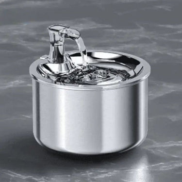 Fontaine à eau pour chat et chien avec capteur de mouvement - Avec capteur + 1 filtre - Plumzi