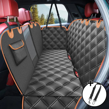 Tapis de protection arrière avec poche pour chien en tissu Oxford