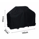 Housse imperméable pour meubles de jardin et barbecue - 80x66x100CM - Plumzi