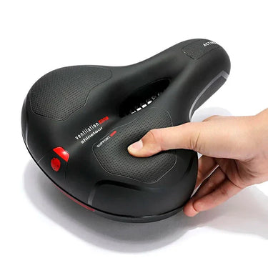 Selle de vélo confortable avec LED