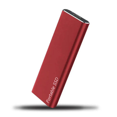N°1 des Disques Durs Externes USB-C - Stockage Rapide et Fiable - Rouge / 1TB - Plumzi