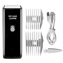 Clipper pour Chien Sans Fil - Outil de Toilettage Silencieux et Puissant - Noir - Plumzi