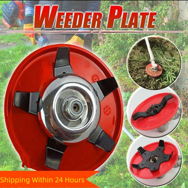 Tête de débroussailleuse universelle avec lames métalliques pour jardin - Default Title - Plumzi
