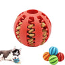 Balle à mâcher pour chiens - Jaune / 7 cm - Plumzi