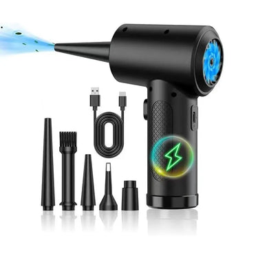 Dépoussiéreur à air comprimé sans fil portable avec lumière LED - Default Title - Plumzi