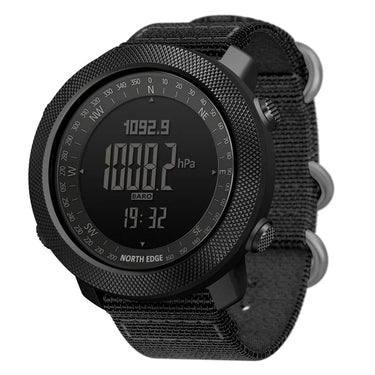 Montre sportive numérique North Edge étanche 50m altimètre boussole