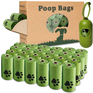 Sac poubelle biodégradable pour animaux - Écologique et Pratique - 36 Rouleaux - Plumzi