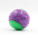 Balle interactive résistante pour chien en TPR - Violet - Plumzi