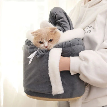 Sac à Dos de Transport pour Chiots Chihuahua et Petits Animaux - Gris / S-suit 0.2-1.5kg - Plumzi