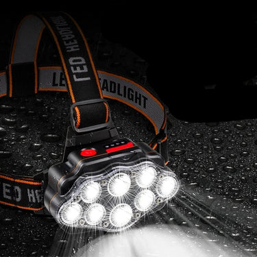 Lampe LED USB Étanche 8 LED pour Camping et Randonnée