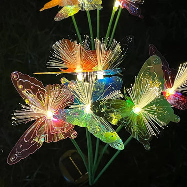 Butterflight - Luminaires solaires pour le jardin avec design de papillon