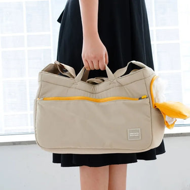 Sac à bandoulière pour animaux de compagnie - Pratique et Élégant - Khaki / M - Plumzi