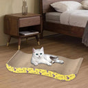 Lit à Gratter en Carton pour Chat - W 44.5x21x5.5cm - Plumzi
