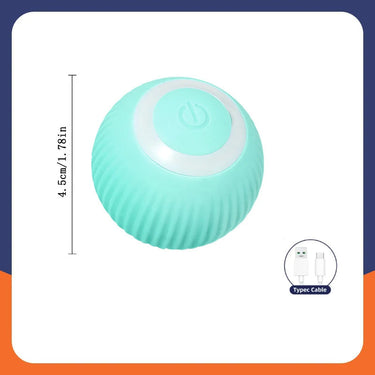 Balle intelligente pour chien et chat - Bleu A - Plumzi