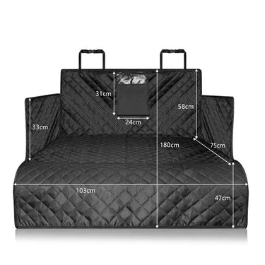 Housse de siège de voiture imperméable pour chien - Hamac et tapis - Default Title - Plumzi
