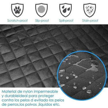 Housse de siège de voiture imperméable pour chien - Hamac et tapis - Default Title - Plumzi