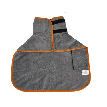 Peignoir pour chien - Serviette douce et absorbante pour tous chiens - Marron / L - Plumzi