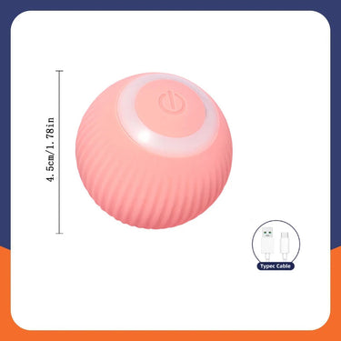 Balle intelligente pour chien et chat - Rose A - Plumzi