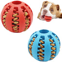 Balle à mâcher pour chiens - Jaune / 7 cm - Plumzi