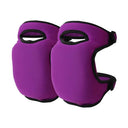 Paire de genouillères antidérapantes pour jardinage - Violet - Plumzi