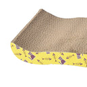 Lit à Gratter en Carton pour Chat - W 44.5x21x5.5cm - Plumzi