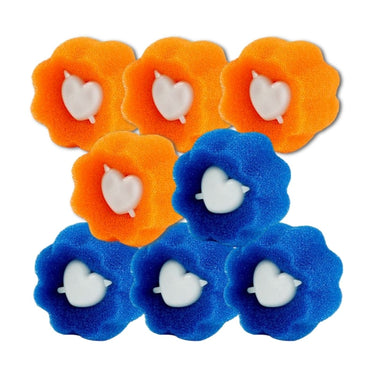 6x Boule de lessive Magique - Attrape poils - Bleu A - Plumzi