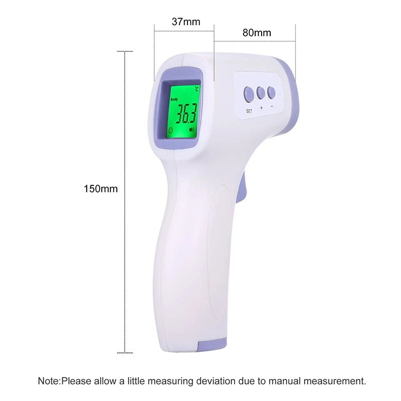 Thermomètre médical infrarouge frontal