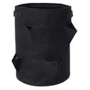 Sac de Culture Réspirable pour fraises tomates et fleurs - Noir / 5 Gallons 20x25cm / 1 - Plumzi