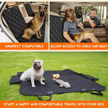 Housse de Protection pour Siège Arrière de Voiture pour Chien - Imperméable - Default Title - Plumzi