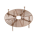 Grille de protection pour Pot de Plante pour jardin et maison - Marron / 19cm / 1 - Plumzi