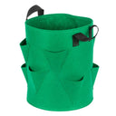 Sac de Culture Réspirable pour fraises tomates et fleurs - Vert / 5 Gallons 20x25cm / 1 - Plumzi