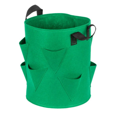 Sac de Culture Réspirable pour fraises tomates et fleurs - Vert / 5 Gallons 20x25cm / 1 - Plumzi