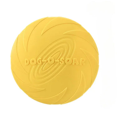 Frisbee pliable pour chien - Jaune / S 15cm - Plumzi