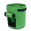 3 Sacs de Plantation et de Culture pour Potager - 10 Gallons - 38L - Vert - Plumzi