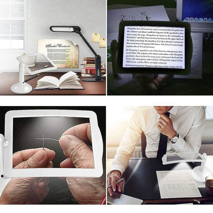 Loupe de lecture avec LED