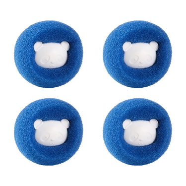 6x Boule de lessive Magique - Attrape poils - Bleu A - Plumzi