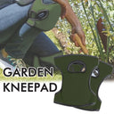 Paire de genouillères antidérapantes pour jardinage - Noir - Plumzi