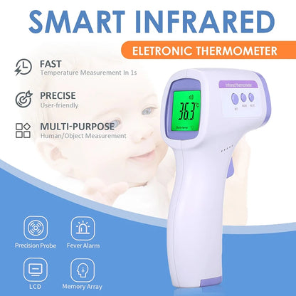 Thermomètre médical infrarouge frontal