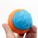 Balle interactive résistante pour chien en TPR - Bleu - Plumzi