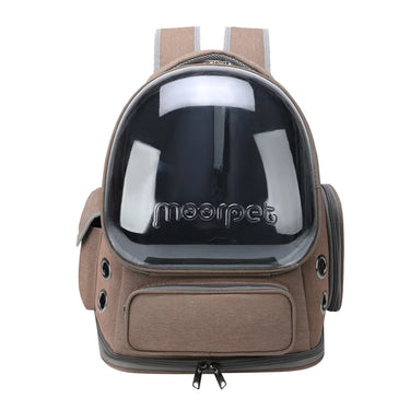 Sac de transport Transparent pour animaux - Confort et Praticité - Kaki - Plumzi