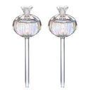 Ampoules en verre pour arrosage automatique de plantes d'intérieur - 1 pièce / Vert - Plumzi