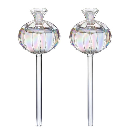 Ampoules en verre pour arrosage automatique de plantes d'intérieur