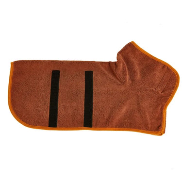 Peignoir pour chien - Serviette douce et absorbante pour tous chiens - Marron / L - Plumzi