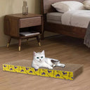 Lit à Gratter en Carton pour Chat - Droit 44.5x21x44cm - Plumzi
