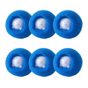 6x Boule de lessive Magique - Attrape poils - Bleu B - Plumzi